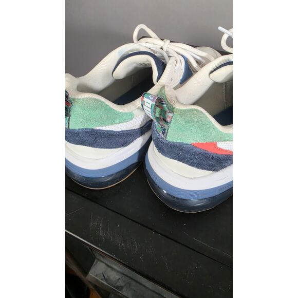 PUMA Mirage Sport White Blue Green Colorblock 397817-02 Men's Athletic Sneakers - Picture 10 of 12